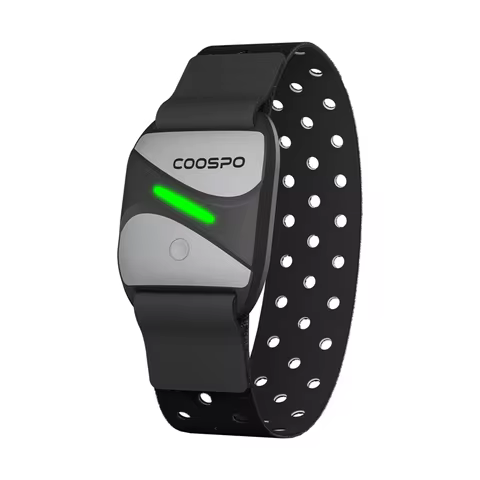 COOSPO HW807 Heart Rate Monitor Armband Optical Outdoor Fitness Sensor Bluetooth 5.0 ANT+ IP67 for R