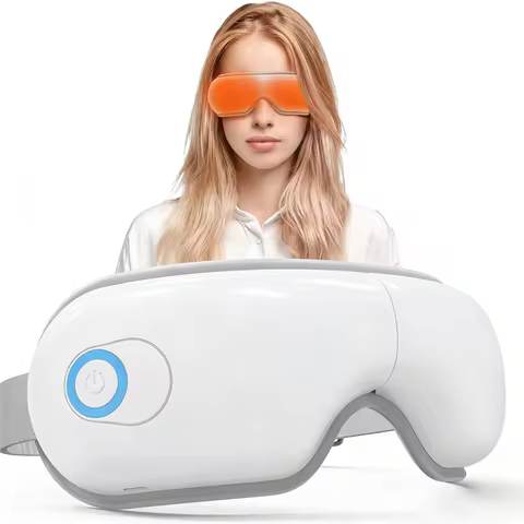 5 in 1 Eye Massager Foldable Eye Mask Device with Airbag Kneading Eye Care Instrument Perfect Relaxa