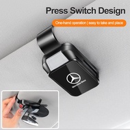 Car Glasses Clip Sun Visor Automotive Sunglasses Holders For Mercedes Benz W176 W166 W211 W204 CLA W