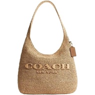 COACH Brooklyn Shoulder Bag 34 in Straw