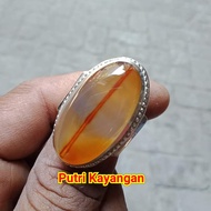 Cincin Batu Akik Sodo Lanang Jumbo