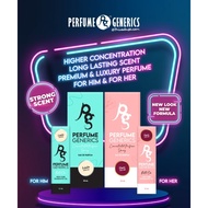 PG PERFUME GENERICS CONCENTRATED PERFUME SPRAY FOR HIM FOR HER 30ml | FOR MEN | FOR WOMEN |