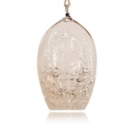 【正佳珠寶】茶水晶 超頂級極淨煙茶晶 地藏王菩薩 45.3g 茶水晶