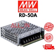 Mean Well RD-50A Enclosed Switching AC-to-DC MeanWell Power Supply, Dual Output, 5V-12V, 54W
