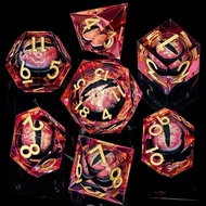 Resin Multi-faceted Movable Longan COC COC Dungeons and Dragons Game Dice 9.21