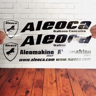 Aleoca Cutting Sticker Variasi Sepeda Lipat Gunung Timbul Tahan Air Reflective Frame Striping Bike