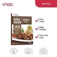 Xndo Stir Fried Pepper Chicken Zero™ Rice | Low Carb, Low GI