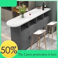 Ka Bar Counter Modern And Simple Home Use Rock Slab Island Table Entrance Cabinet Small Apartment Di
