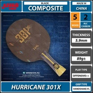 DHS Hurricane 301X Table Tennis carbon Blade Paddle Bat Racket Ping Pong Handshake-FL