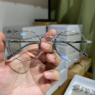 [日本手造眼鏡] 內藤熊八作【純鈦Titanium】Model︰N046 眼鏡框架 (銀鈦色)