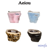 Aeiou Basic Pouch Fur(M size)