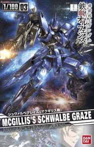 Schwalbe Graze (Mcgillis Type) 古尼捷 (麥基利斯機) 1/100 高達 鐵血孤兒 鐵血的孤兒