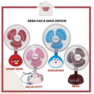 DESK FAN / DESK FAN 8 INCH IDF-0820 INFICO Portable Desk Fan 8 Inch