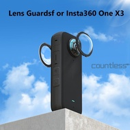 New PMMA Lens Guards for Insta360 ONE X3 Lens Guards Protection Panoramic Lens Protector Sports Camera Accessories [countless.sg]
