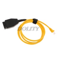 ENET (Ethernet to OBD) Interface Cable E-SYS ICOM Coding OBD2 Cable For BMW