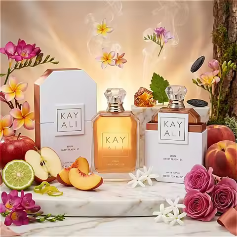 KAYALI Eden Sweet Peach Perfume 100ml Eau Parfum Long Lasting Fruity Floral Sweet Vanilla Musk Prali