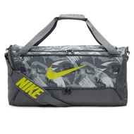 Nike BRASILIA TEAMBAG BAG MEDIUM SIZE 60L GRAY ARMY DR6111-068 NEW DUFFEL BAG