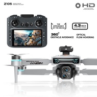 Z105 Drone–4.3" Screen|360°Obstacle Avoidance|HD Camera|Brushless Motor|Optical Flow & Anti-Shake