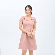 Váy đầm công sở nữ dáng chữ a - Eden Fashion Store - D414
