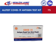 ALLTEST Covid-19 Saliva Antigen Home Self Rapid Test Kit (1's)
