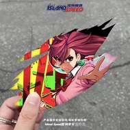 Anime Tear-Off DANDADAN DANDADAN DANDADAN DANDADAN Ayase Momo Car Sticker Two-Dimensional Girl Creat