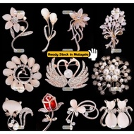 Pin Tudung Pin Muslimah Pin Hijab Pin Kerongsang Tudung Peniti Jarum Tudung| Korean Brooch Scarf Rin