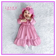 GAMIS-SABRINA-GAMIS SET TOPI GAMIS LUCU bahan katun toyobo original