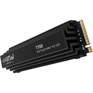 Crucial T700 Gaming Internal SSD with Heatsink (M.2 2280 NVMe PCIe 5.0 x4 TLC Up to R/W 12,400/11,800 MB/s)