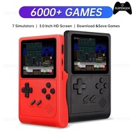 JGD GB300 3.0 inch Screen Portable Handheld Game Console Retro Video Game Console Built-in 6000 Game