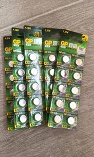 GP超霸 LR44 紐扣電池 1.5V  10粒價