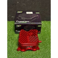 ESR Y16 CYLINDER HEAD COVER CNC RACING RED COVER HEAD CNC ALLOY ESR