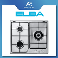 ELBA EHS 635D1 SB 60CM 3 BURNER STAINLESS STEEL GAS HOB