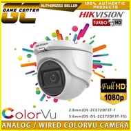 ❁ ¤ ◫ Hikvision CCTV Camera ColorVu 2MP Fixed Dome Camera Analog Cctv camera / cctv Camera /Water p