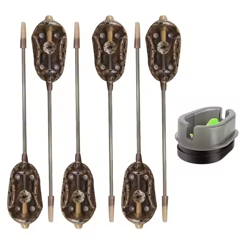 YOTO Carp Feeders (1PC/2PCS/3PCS/5PCS Options): Long-Feed Anti-Tangling Design with Quick Weight Cha