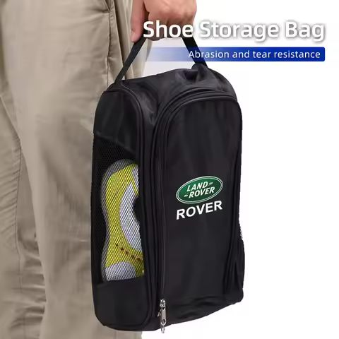 Car Interior Sneaker Storage Bag Sports Golf Shoe Dust Organizer Case For Land Rover Range Rover Evo