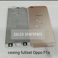 Casing Fullset Oppo F1s gold