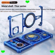 Nubia Z80Ultra Metal Frameless Phone Case z80ultra Ultra-Thin Protective Case Magnetic Hard Case