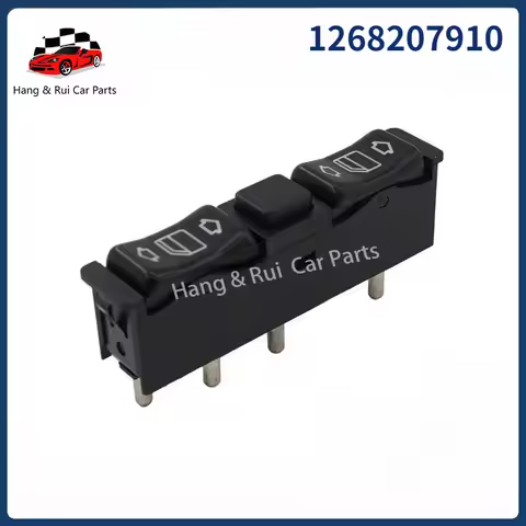 1268207910 Car Power Window Control Switch Button For 1984-1993 Mercedes-Benz W123 W201 W126 190D Tu