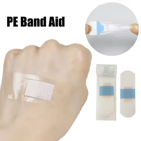 40/80/160pcs PE Waterproof Band-Aid Transparent Invisible Anti-wear Feet Cover Scars Breathable Wate