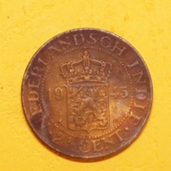 Uang  kuno coin  Nederlandsch Indie   2,5 sen  (benggol)   thn.  1945