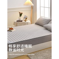 Pure cotton thickened mattress cover, latex mattress protector, full coverage1.5Custom-sized bedspre