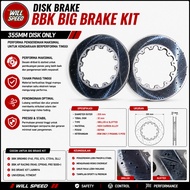 DISK BRAKE DISC DISC BRAKE BBK BIG BRAKE KIT 355MM DISK ONLY