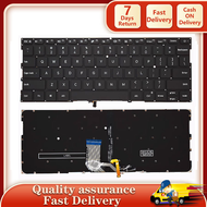 ใหม่ 13.3 นิ้วเปลี่ยนแป้นพิมพ์แล็ปท็อปสำหรับ Xiaomi tm1703 US สีดำพร้อม Backlight