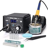 YIHUA 939D+ Digital Soldering Station, 75W Equivalent with Precision Heat Control (392°F to 896°F) a