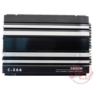 Car Amplifier High Power Car Audio Amplifier C-266Four-Way4Channel Car Amplifier5800W
