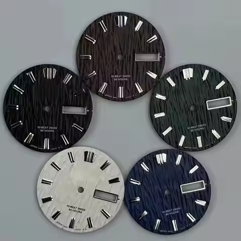 Brand new 28.5mm NH36 movement dial, original mechanical GS watch dial, suitable for Seiko modificat