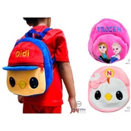[READY STOCK MALAYSIA] Didi And Friends Nana Frozen Preschool / Tadika Kids Boy Girl Bag
