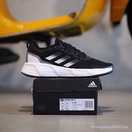 QUESTAR 9 HITAM PUTIH ASLI SNEAKERS/Kasut Wanita Lelaki TAG PENUH ASLI/Kasut Sukan LARI/ASAL 100%