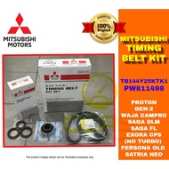 MITSUBISHI TIMING KIT SET FOR PROTON GEN-2 WAJA CAMPRO SAGA BLM FL EXORA CPS(NO TURBO)PERSONA OLD SA