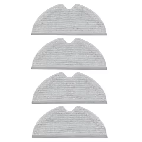 A04V For F9, D9, D9 Pro, D9 Max Black, L10 Pro Robot Vacuum Cleaner Mop Cloth Pads Replacement Parts
